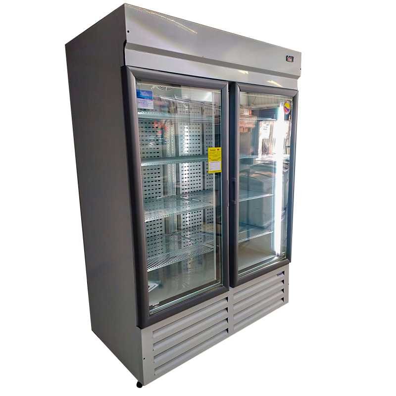 Acero inoxidable refrigerador frigoríficos y congeladores Equipo de  refrigeración Doble Puerta Congelador de choque vertical - China Nevera y  nevera comercial precio