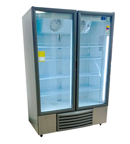 Vitrina Vertical Refrigerada 2 Puertas Inverter 1104 Litros –  Inducol VV-39BL1CDLP-INV - Imagen 2