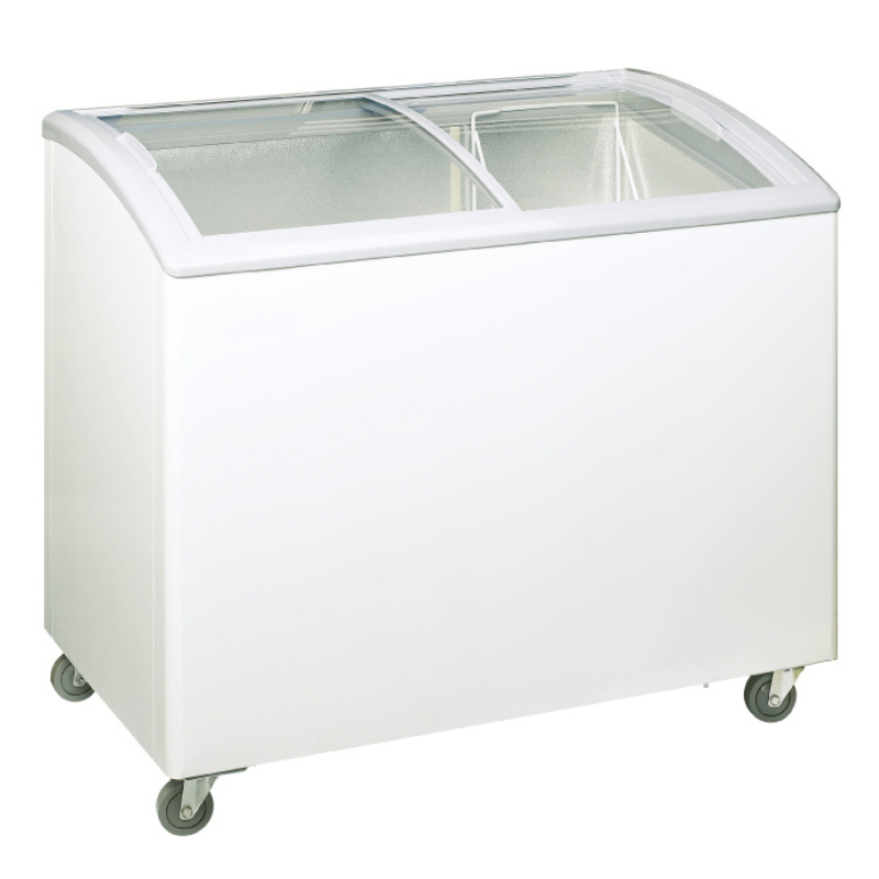 Congelador horizontal con puerta blanca│Mabe - Jopco Equipos y Productos  para Hoteles y Restaurantes