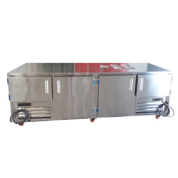 Mesa Refrigerada Mixta 2.50 MT con Azafates - RMR-250-A