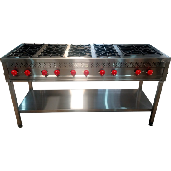 Modulo Industrial a Gas 7 Fogones