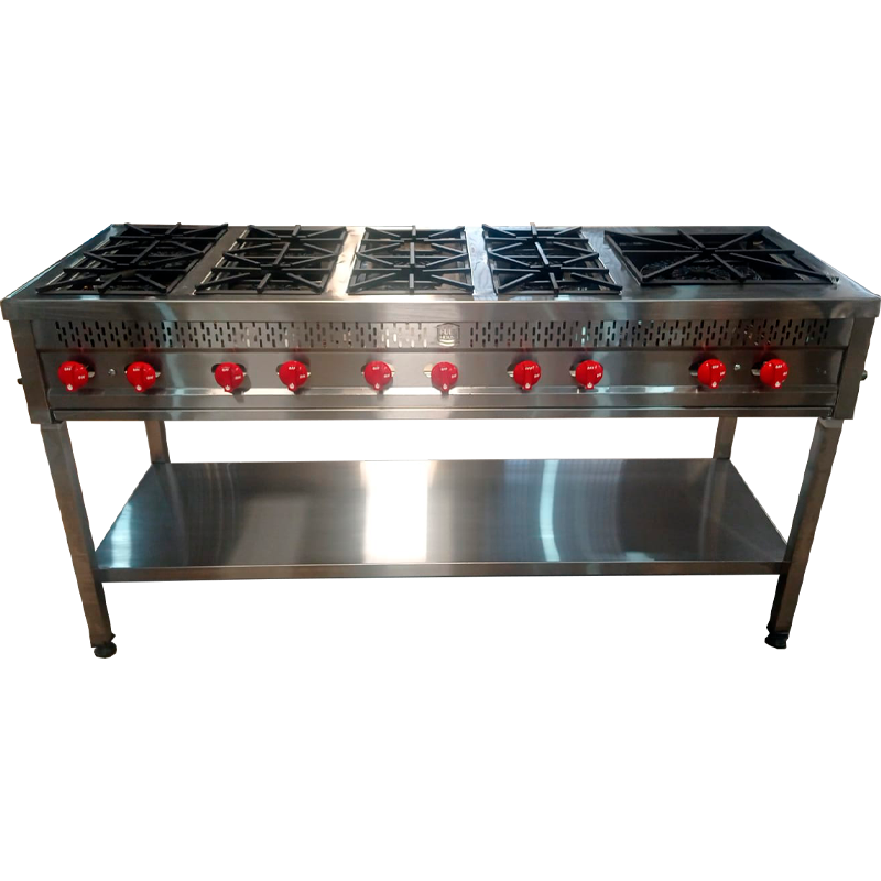 Modulo Industrial a Gas 7 Fogones